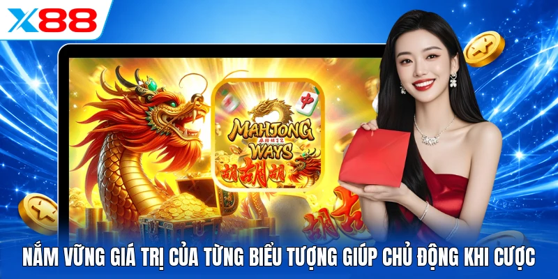 Nắm vững giá trị của từng biểu tượng giúp chủ động khi cược