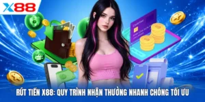 Rút Tiền X88: Quy Trình Nhận Thưởng Nhanh Chóng Tối Ưu